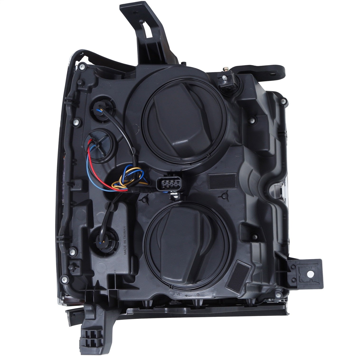 Anzo USA 111363 Projector Headlight Set Fits Silverado 2500 HD Silverado 3500 HD