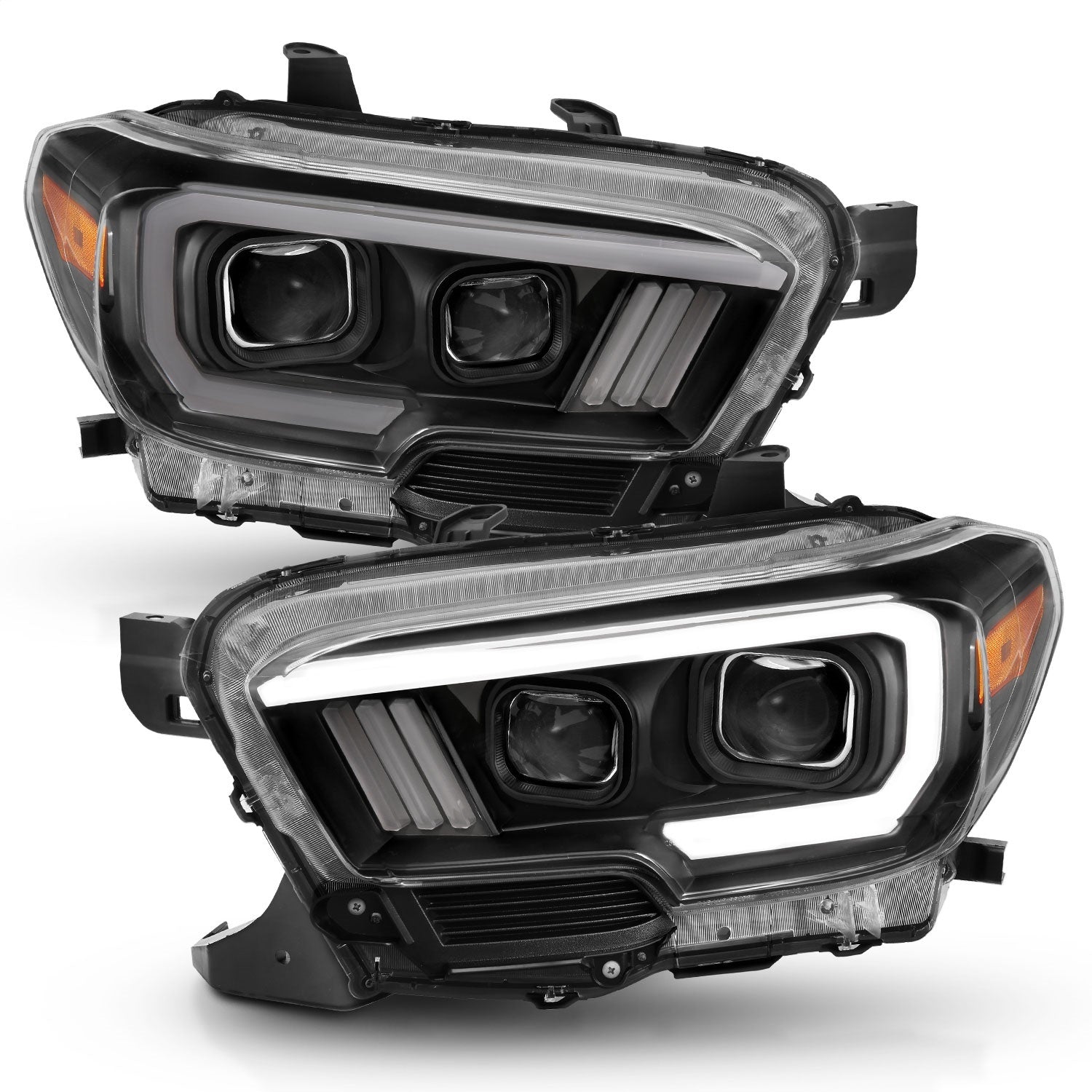 Anzo USA 111397 Projector Headlight Set Fits 16-23 Tacoma
