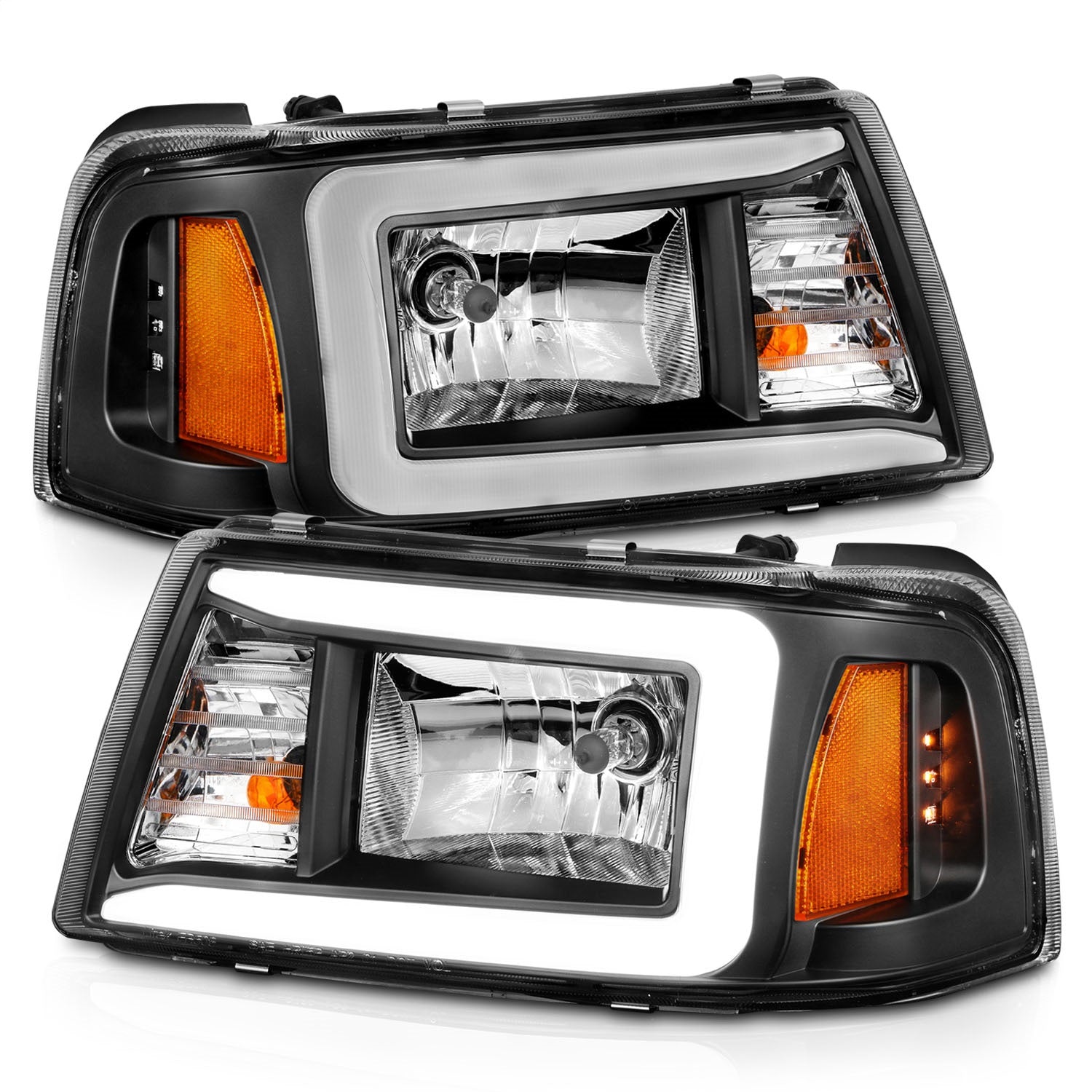 Anzo USA 111511 Crystal Headlight Set Fits 01-11 Ranger