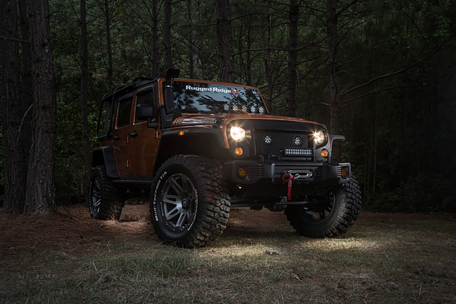 Rugged Ridge 11232.39 LED Off-Road Rock Light Kit