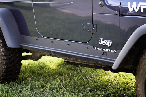 Rugged Ridge 11504.16 Rocker Panel Guard Fits 04-06 Wrangler (TJ)