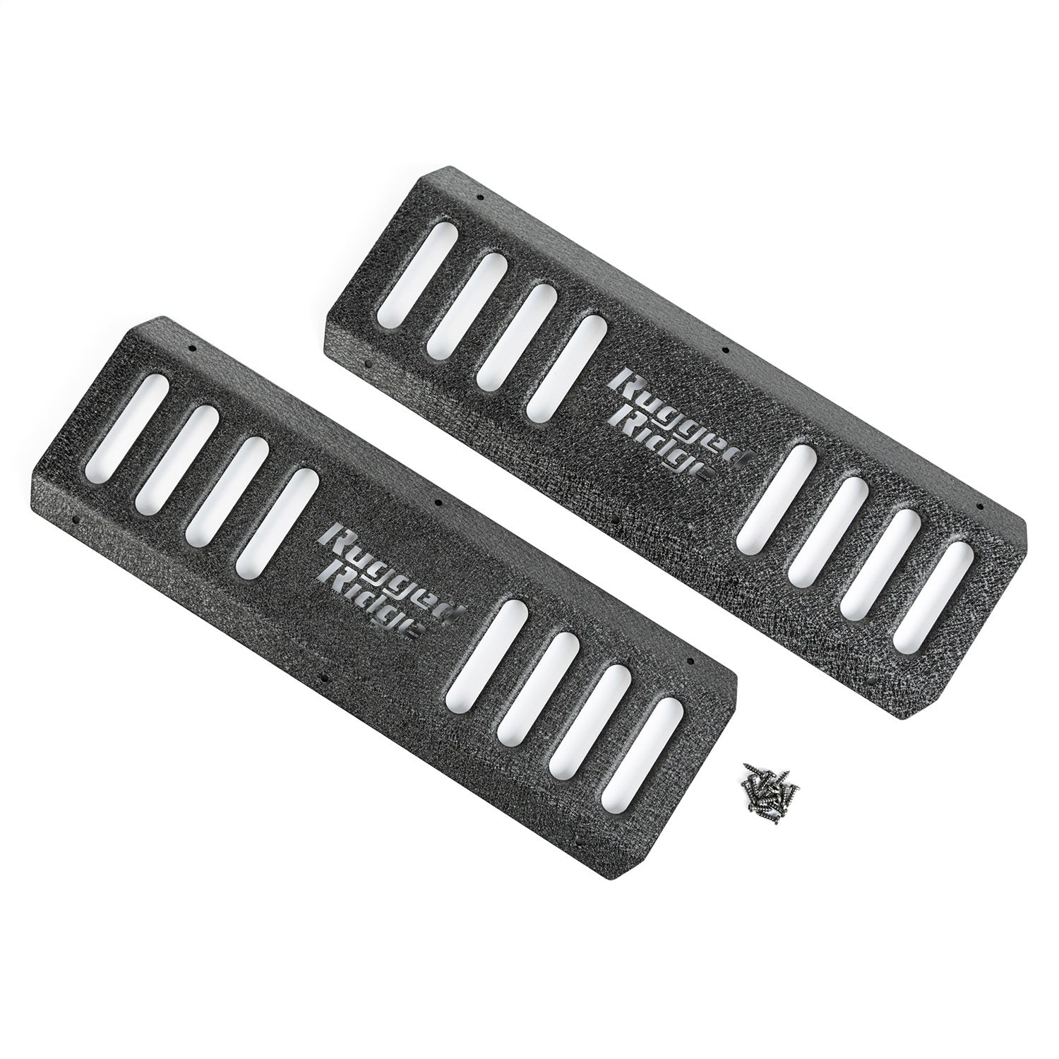 Rugged Ridge 11504.24 RRC Side Armor Step Plate Fits 07-18 Wrangler (JK)