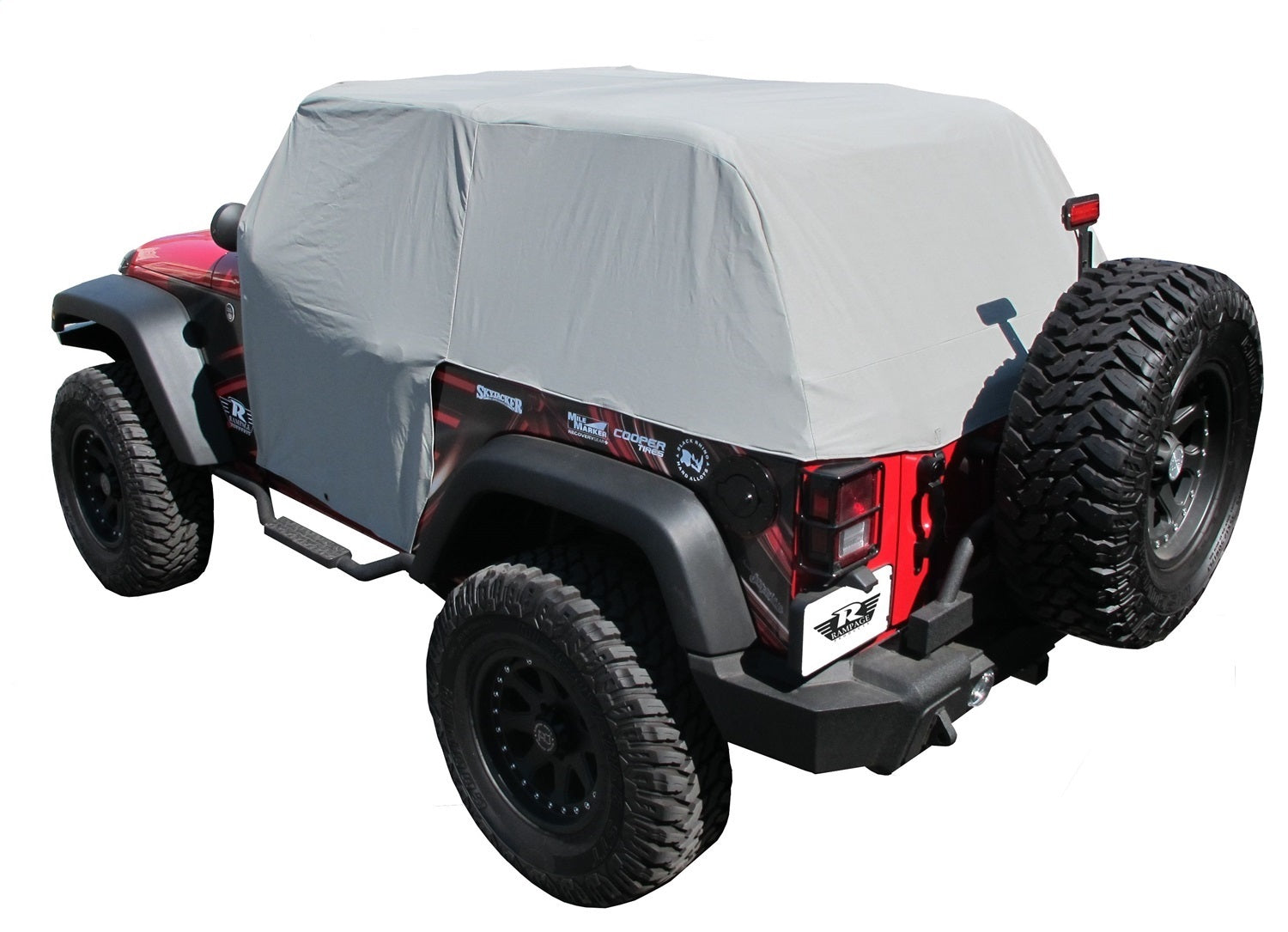 Rampage 1163 Cab Cover Fits 07-18 Wrangler (JK)