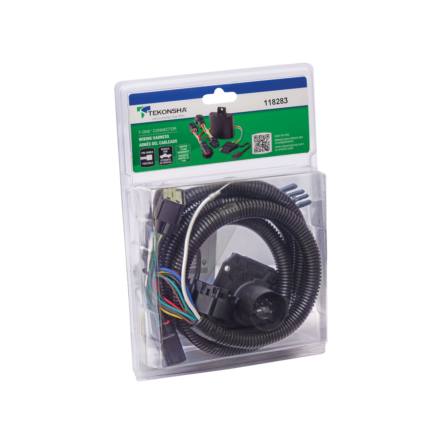 Tekonsha 118283 Tow Harness Wiring Package Fits 15-18 F-150