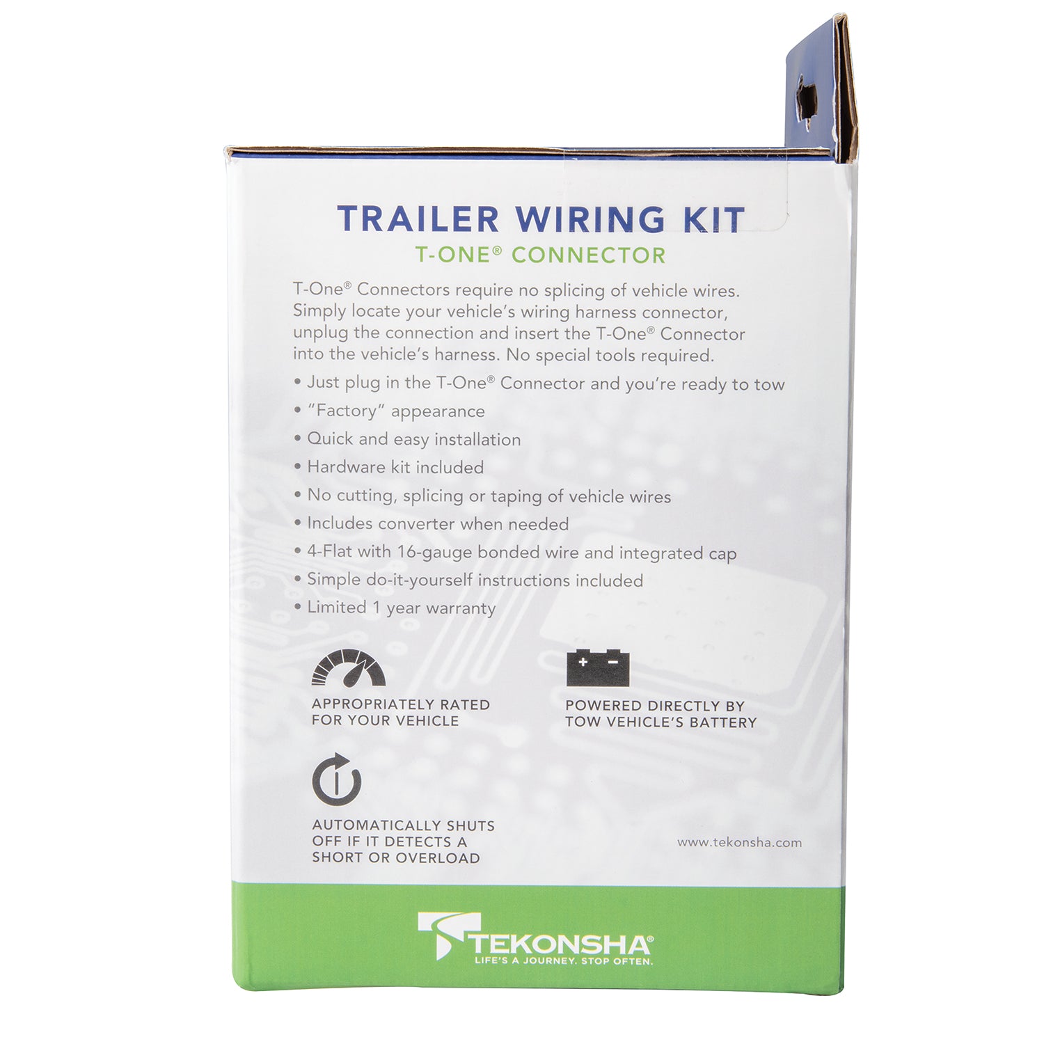 Tekonsha Trailer Tow Harness  118743