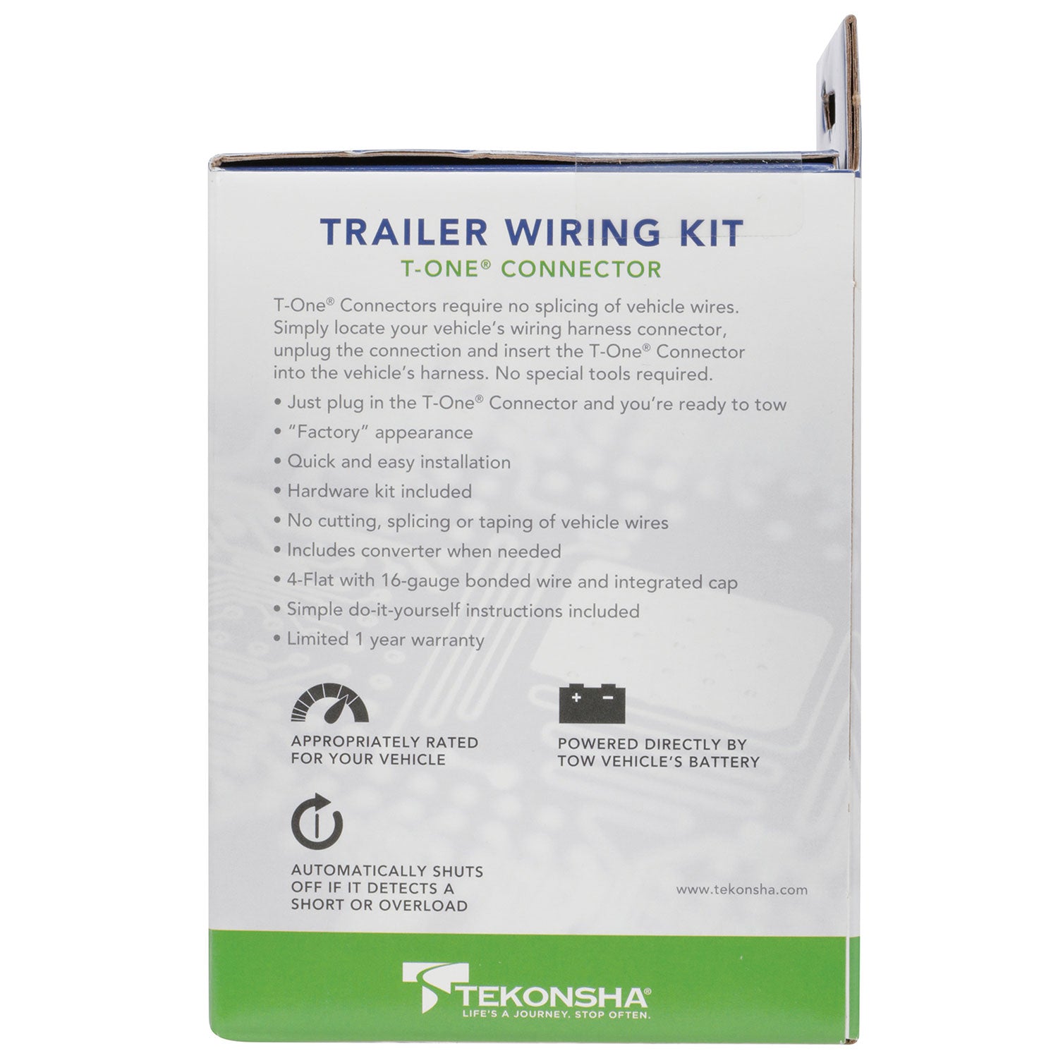 Tekonsha Trailer Tow Harness  118779