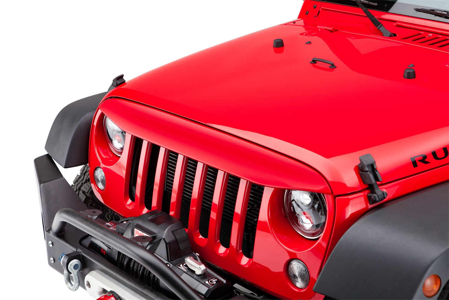Rugged Ridge 12034.41PRC Nighthawk Light Brow Fits 07-18 Wrangler (JK)