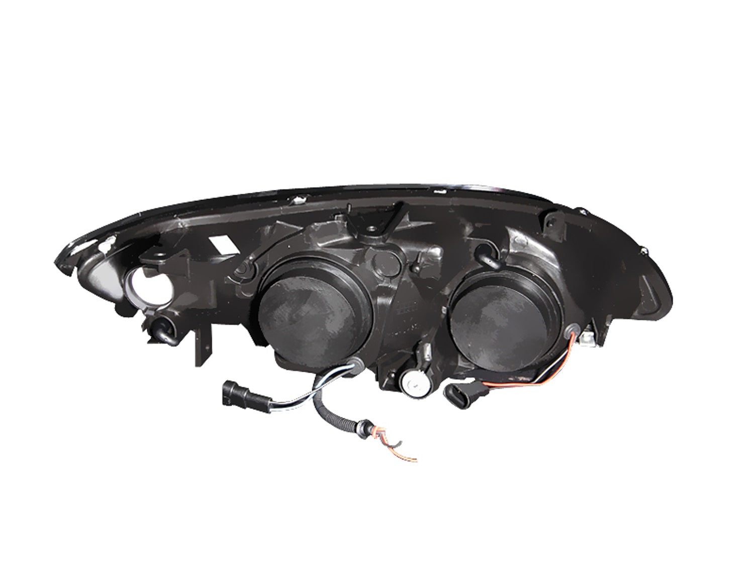 Anzo USA 121059 Projector Headlight Set w/Halo Fits 04-05 Civic