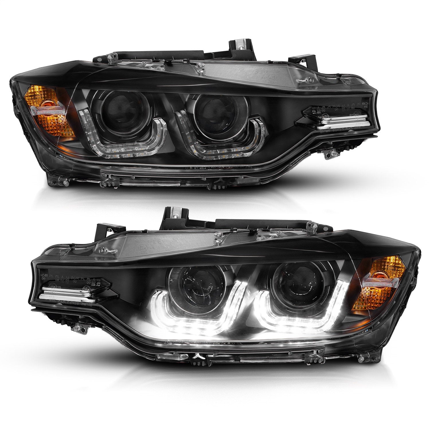 Anzo USA 121504 Projector Headlight Set