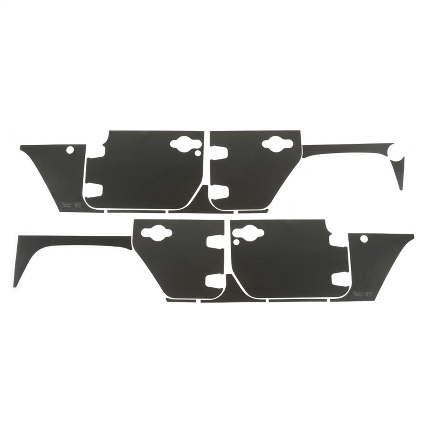 Rugged Ridge 12300.53 Magnetic Protection Panel Kit Fits 07-18 Wrangler (JK)