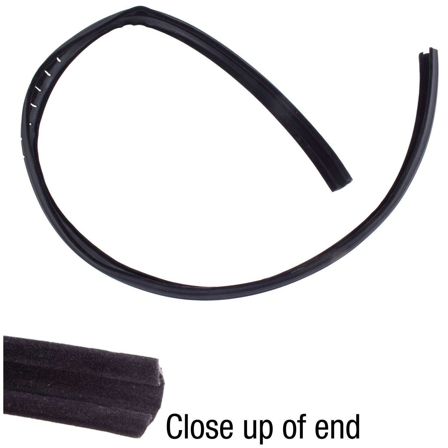 Omix 12303.05 Door Glass Weatherstrip Fits 87-95 Wrangler (YJ)