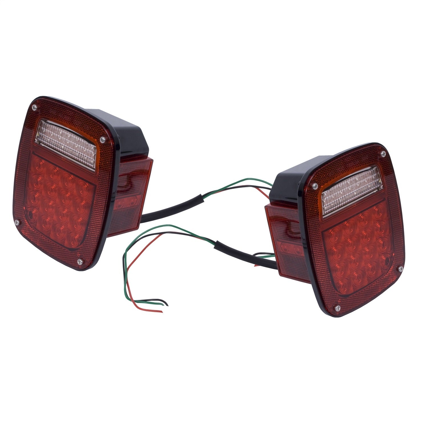 Rugged Ridge 12403.85 LED Tail Light Set Fits 76-86 CJ5 CJ7