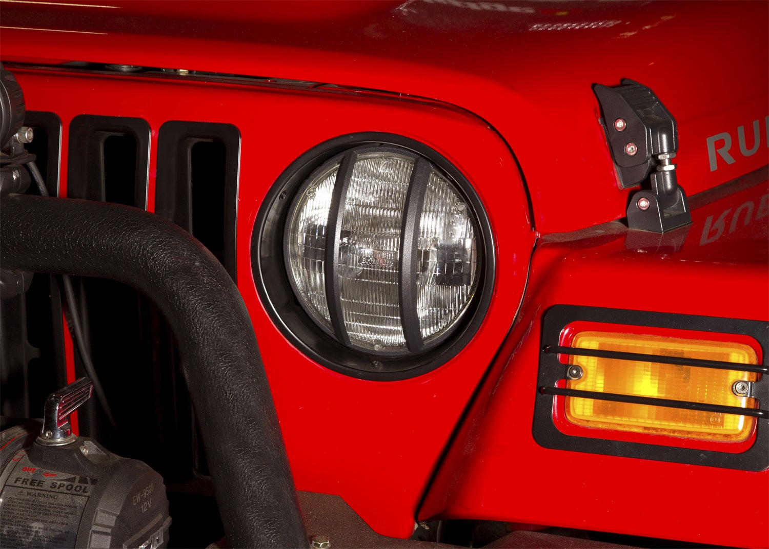 Rugged Ridge 12419.24 Replacement Headlight Bezel Fits 87-95 Wrangler (YJ)