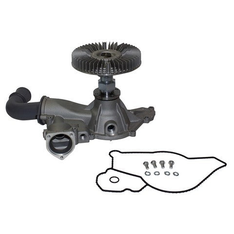 GMB Engine Water Pump with Fan Clutch  125-0014