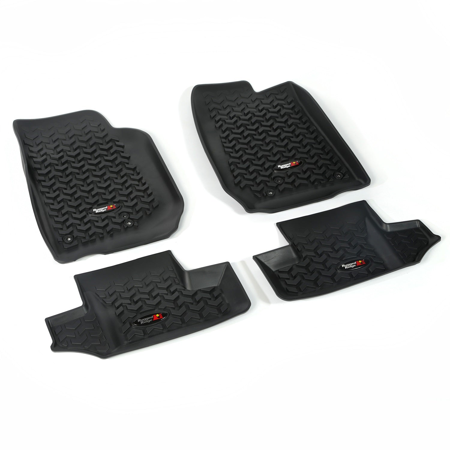 Rugged Ridge 12987.03 All Terrain Floor Liner Fits 07-18 Wrangler (JK)