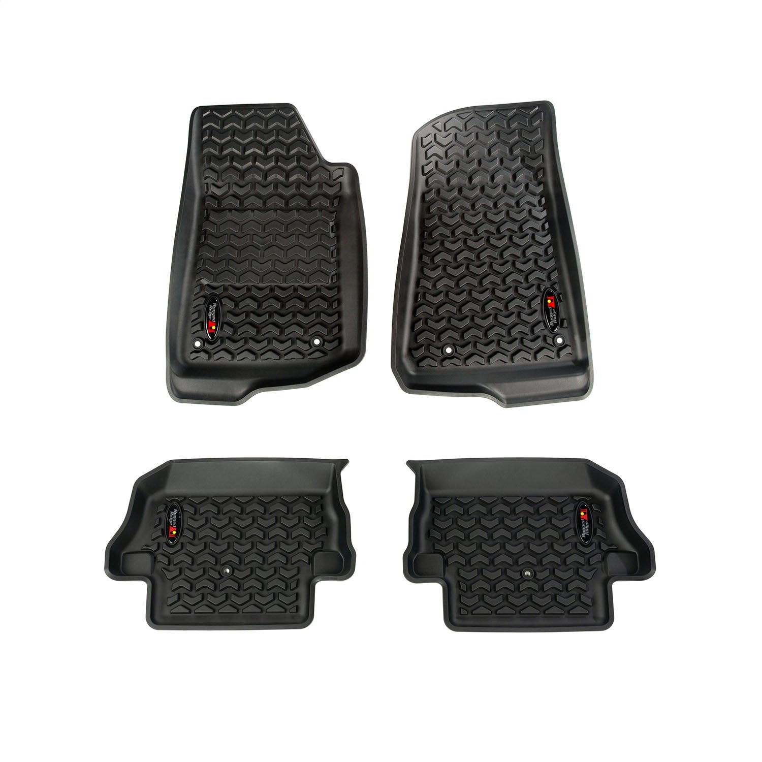 Rugged Ridge 12987.43 Floor Liner Kit Fits 18-26 Wrangler (JL)