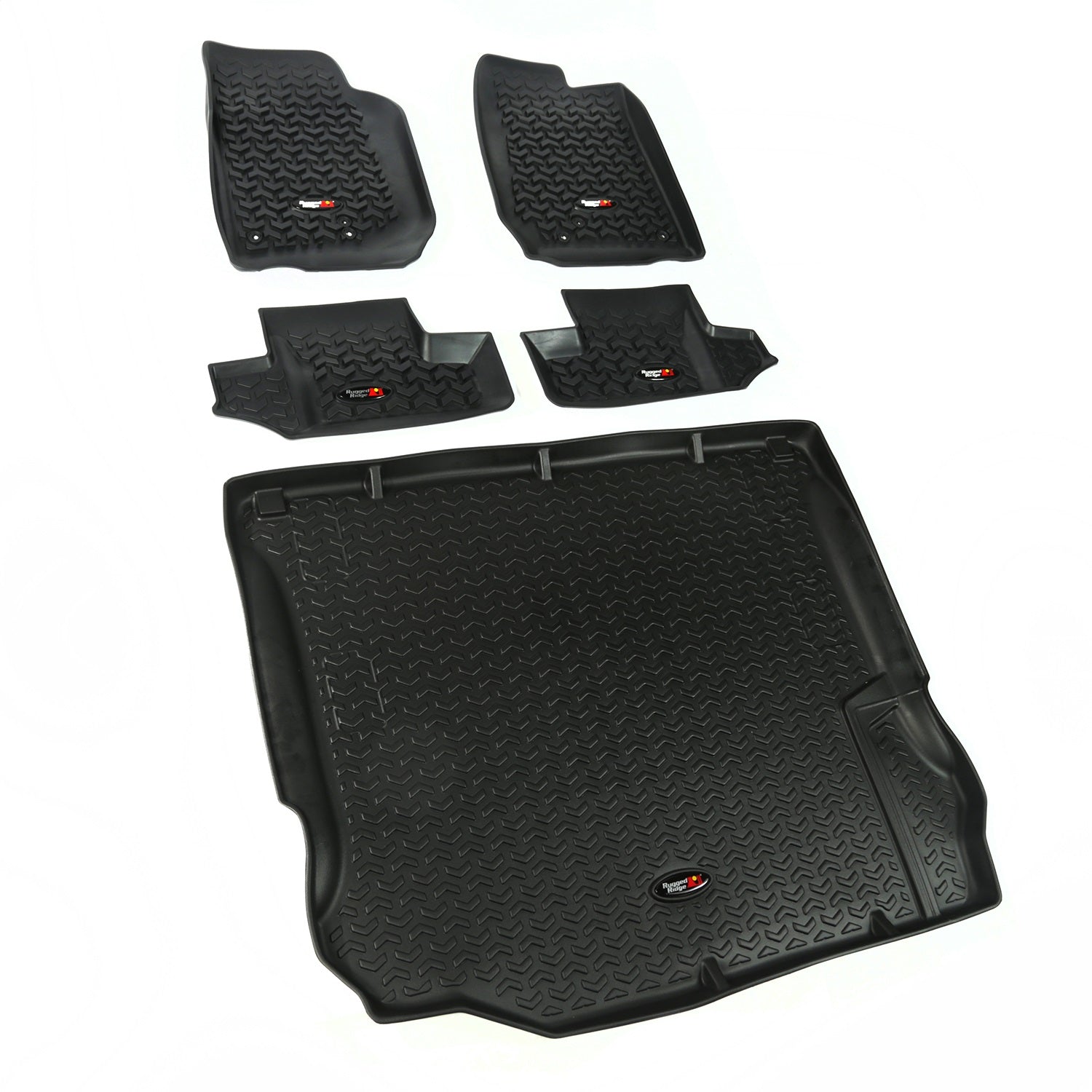 Rugged Ridge 12988.03 All Terrain Floor Liner Fits 11-18 Wrangler (JK)