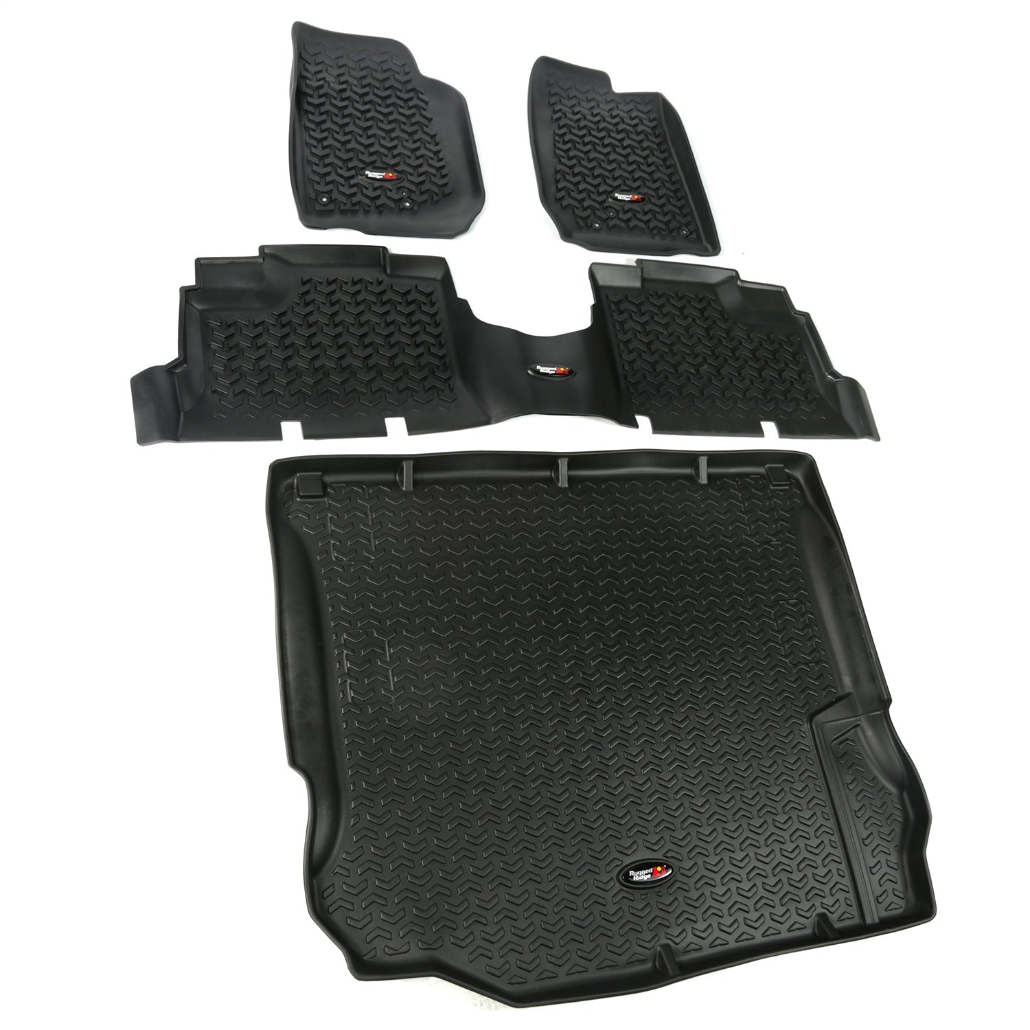 Rugged Ridge 12988.04 All Terrain Floor Liner Fits 11-18 Wrangler (JK)