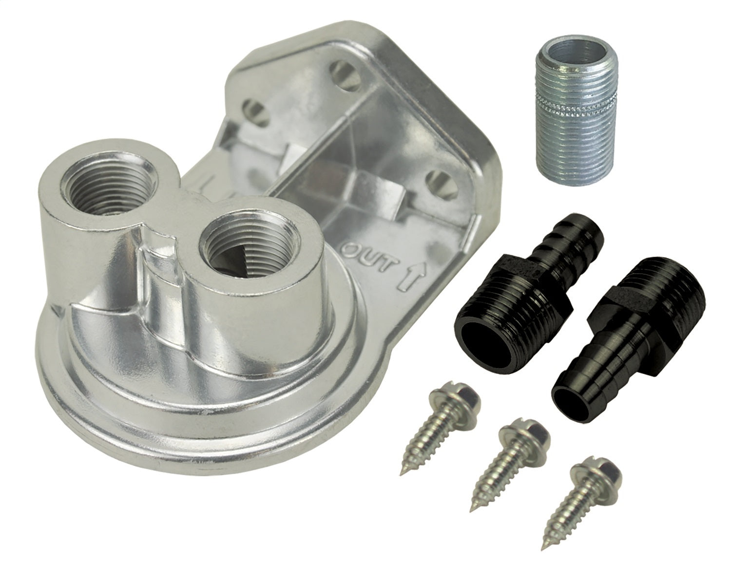 Derale 13005 Engine Oil Filter Remote Mounting Kit