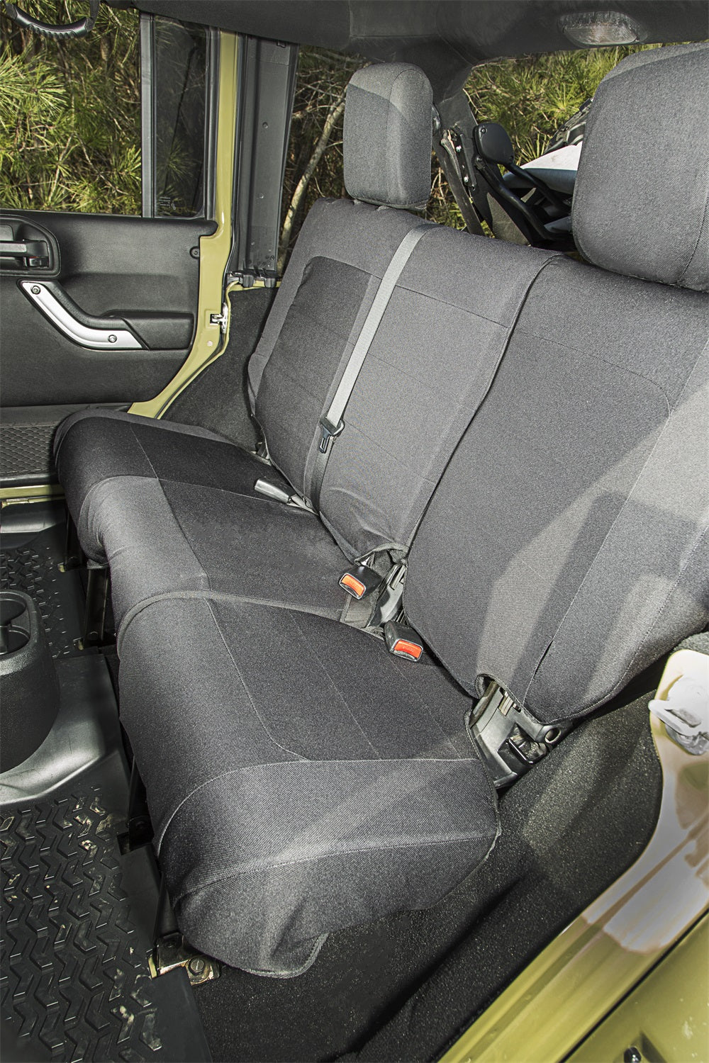 Rugged Ridge 13266.02 Elite Ballistic Seat Cover Fits 07-10 Wrangler (JK)