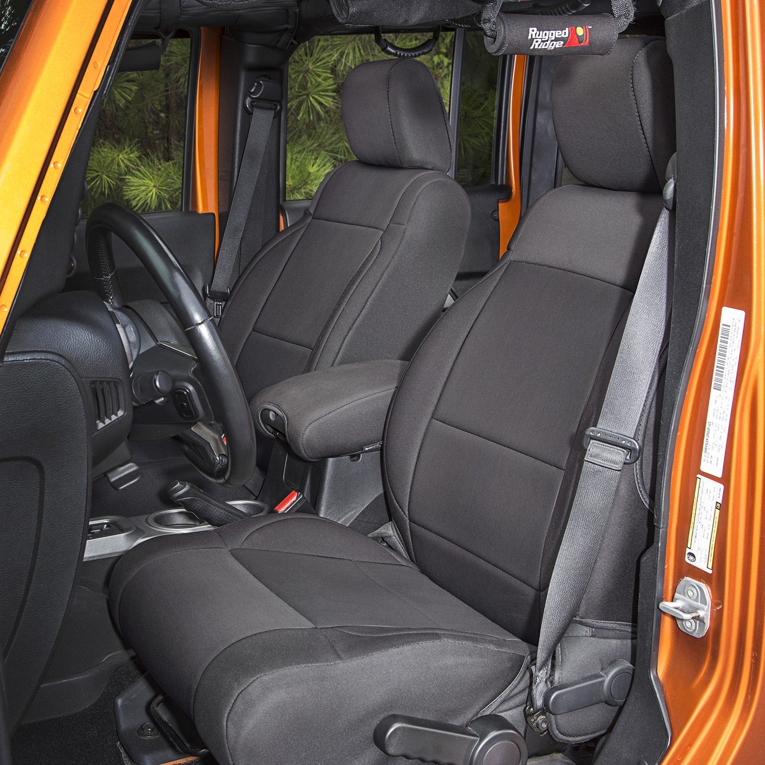 Rugged Ridge 13295.01 Seat Cover Kit Fits 07-10 Wrangler (JK)
