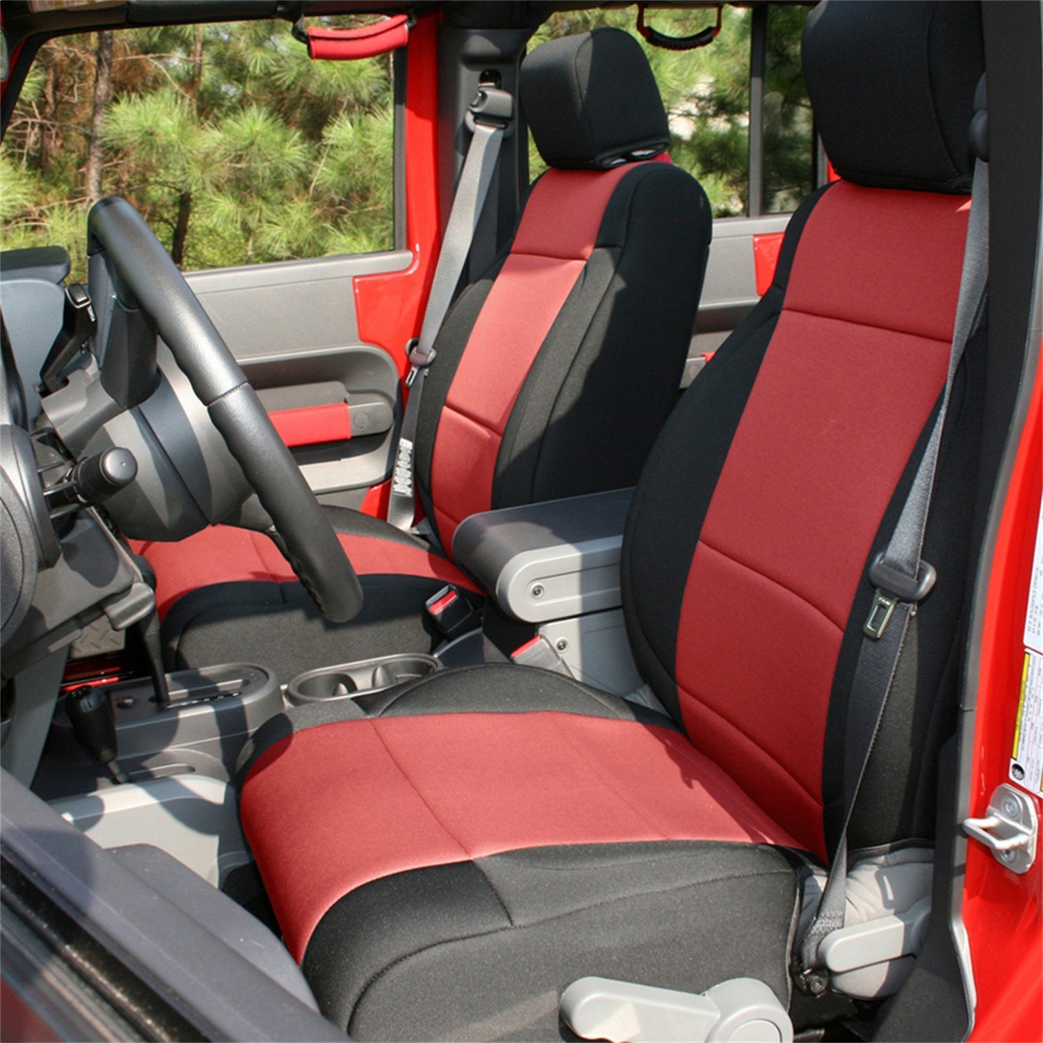 Rugged Ridge 13297.53 Seat Cover Kit Fits 11-18 Wrangler (JK)