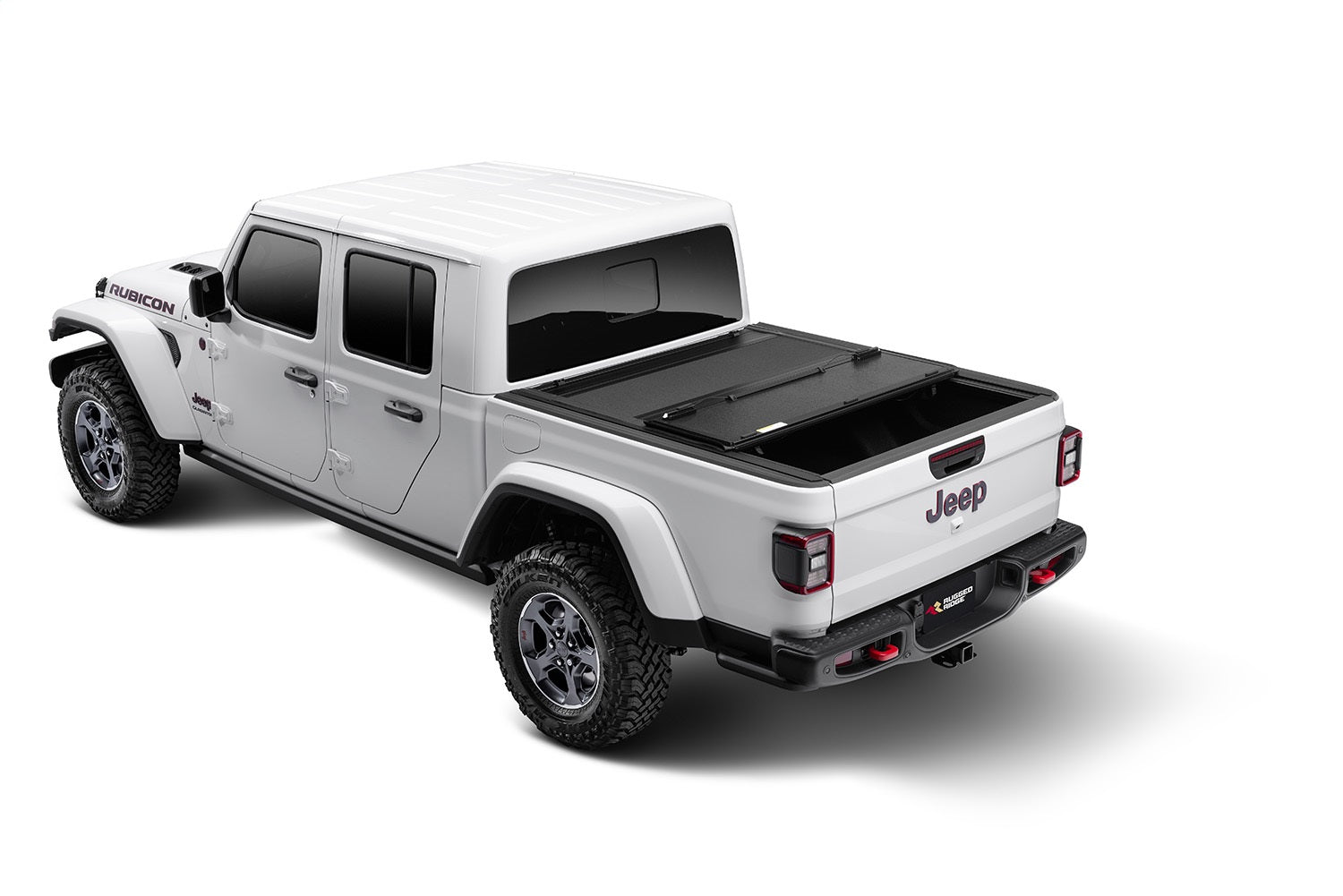 Rugged Ridge 13550.24 Armis Hard Folding w/LINE-X Bed Cover