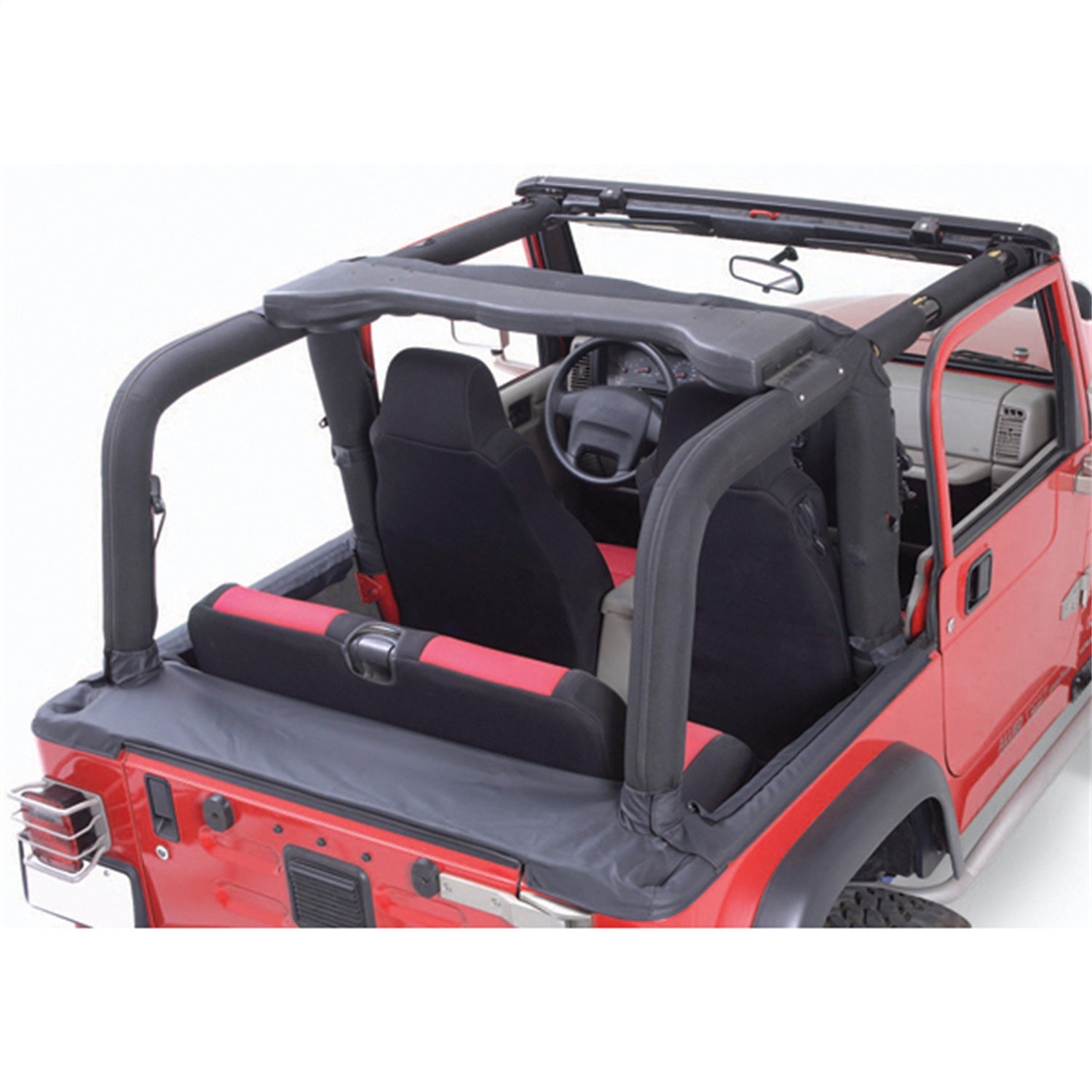 Rugged Ridge 13611.15 Roll Bar Cover Kit Fits 92-95 Wrangler (YJ)