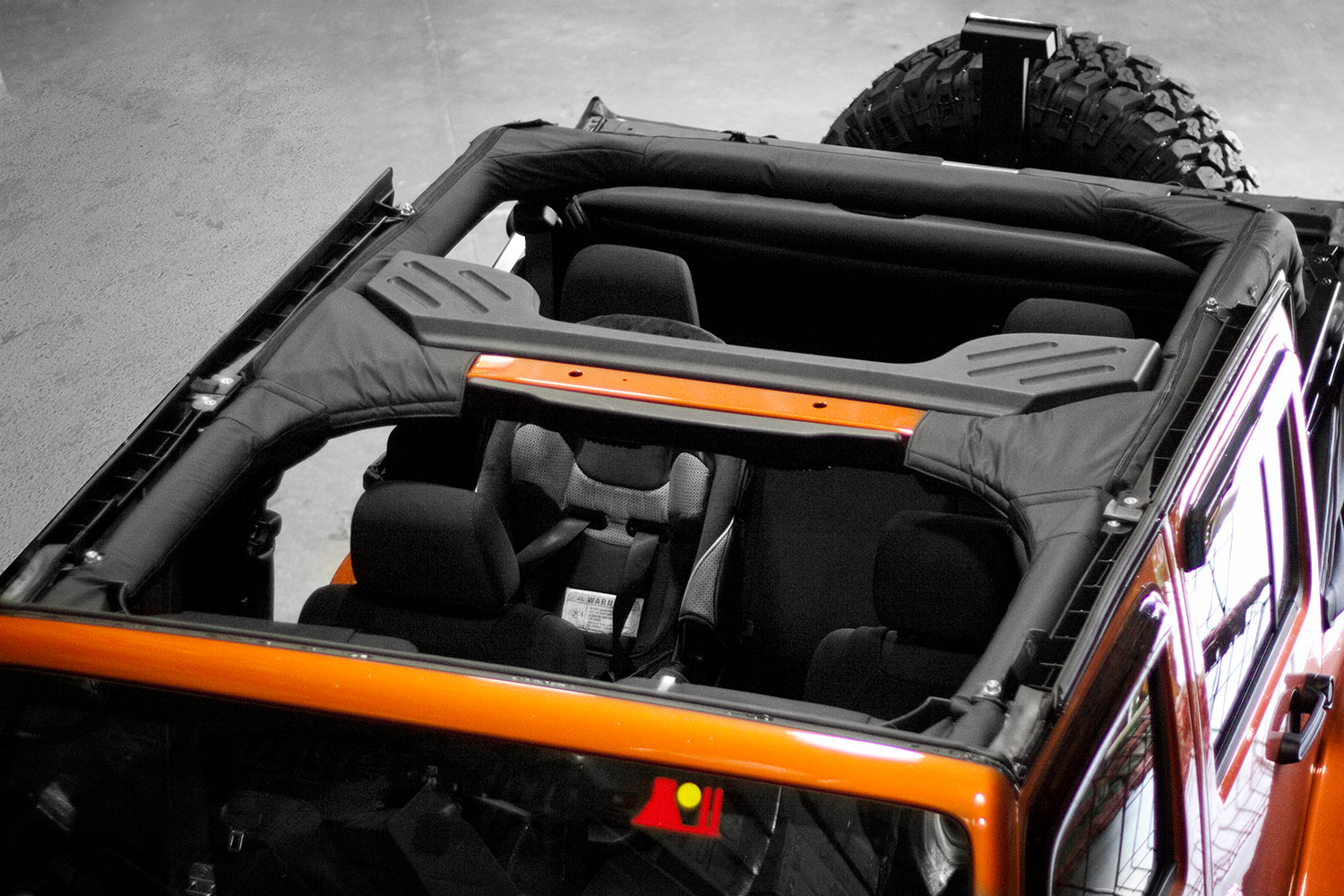 Rugged Ridge 13613.01 Roll Bar Cover Kit Fits 07-18 Wrangler (JK)