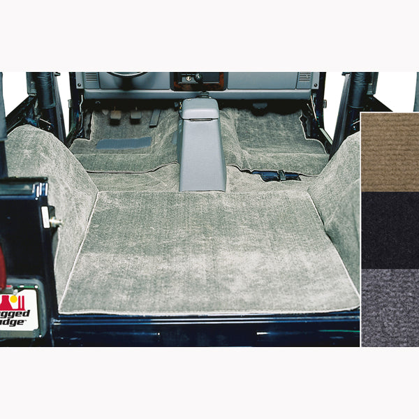 Rugged Ridge 13690.09 Deluxe Carpet Kit Fits 76-95 CJ7 Wrangler (YJ)