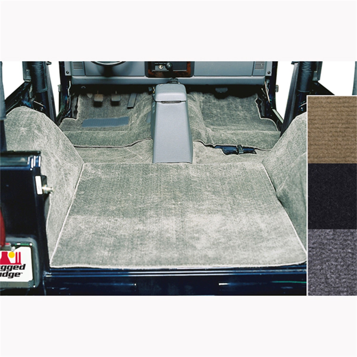 Rugged Ridge 13690.09 Deluxe Carpet Kit Fits 76-95 CJ7 Wrangler (YJ)