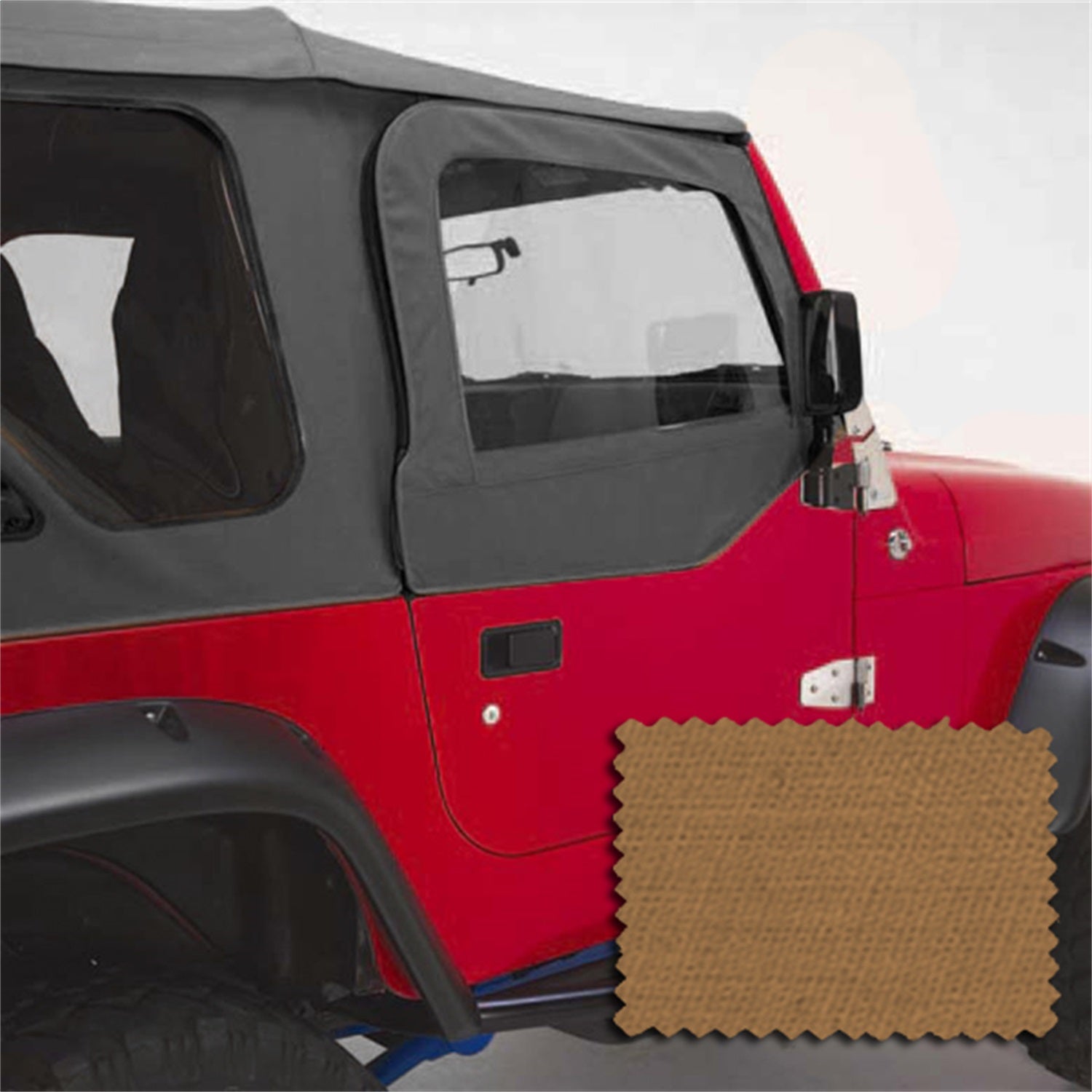Rugged Ridge 13717.37 Door Skin Fits 97-06 Wrangler (TJ)