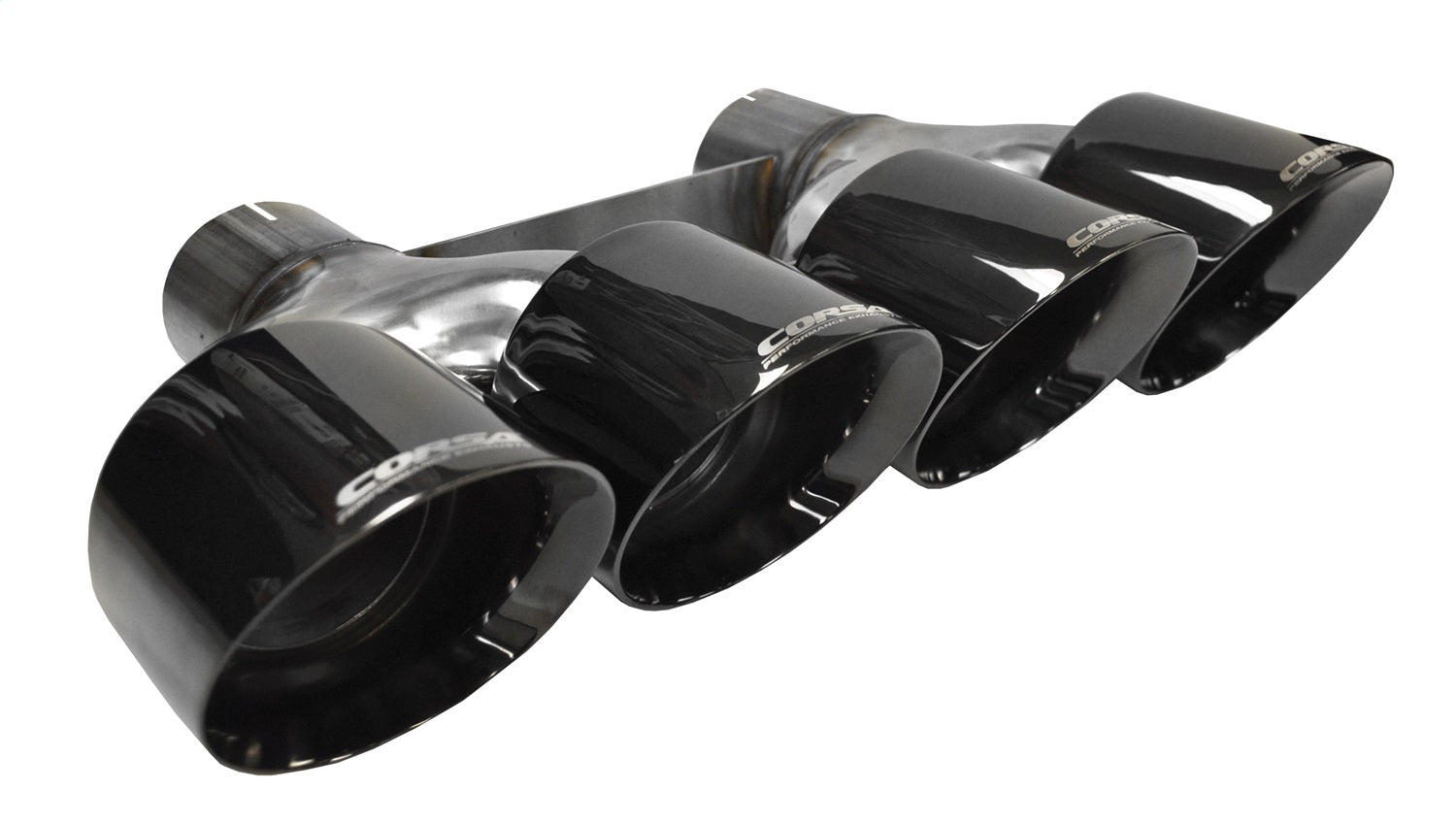 Corsa Performance 14062BLK Exhaust Tip Kit Fits 14-19 Corvette