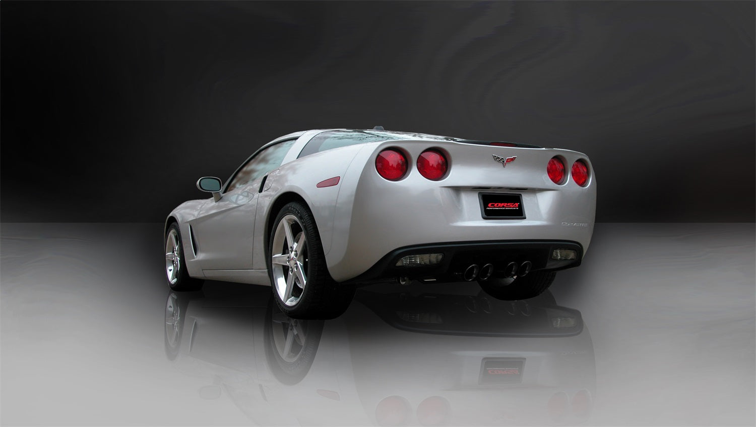 Corsa Performance 14108CBBLK Sport Cat-Back Exhaust System Fits 09-13 Corvette