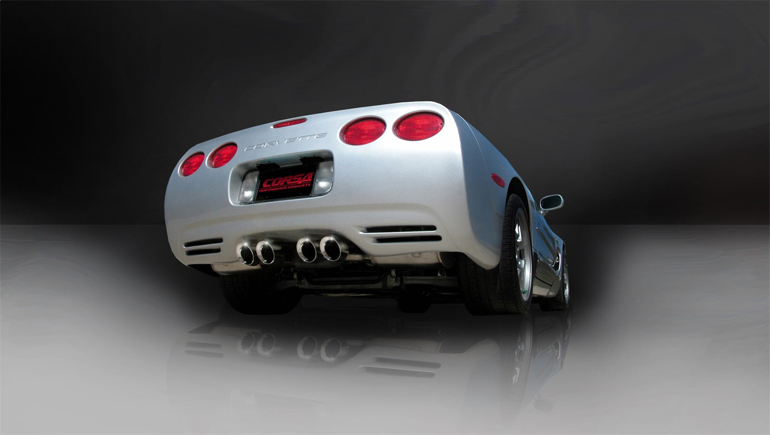 Corsa Performance 14111CB Sport Cat-Back Exhaust System Fits 97-04 Corvette