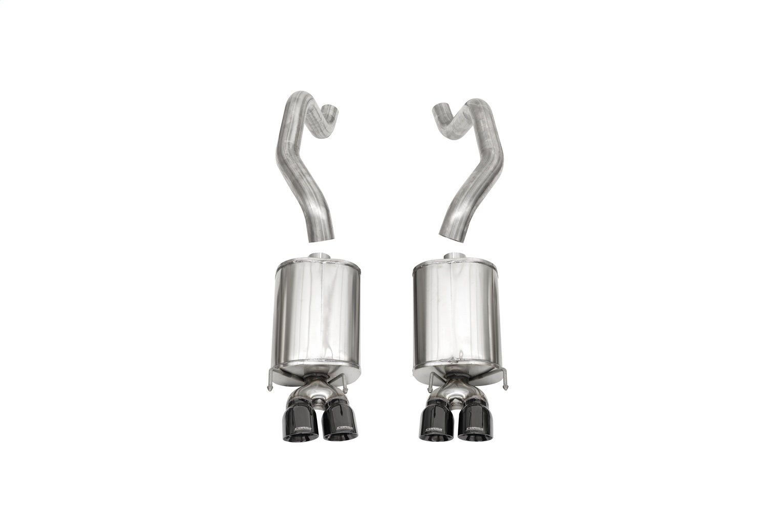 Corsa Performance 14169BLK Sport Axle-Back Exhaust System Fits 05-08 Corvette