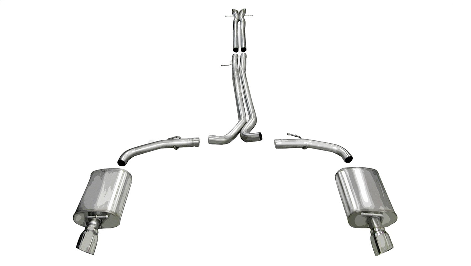 Corsa Performance 14315 Sport Cat-Back Exhaust System Fits 10-17 Taurus