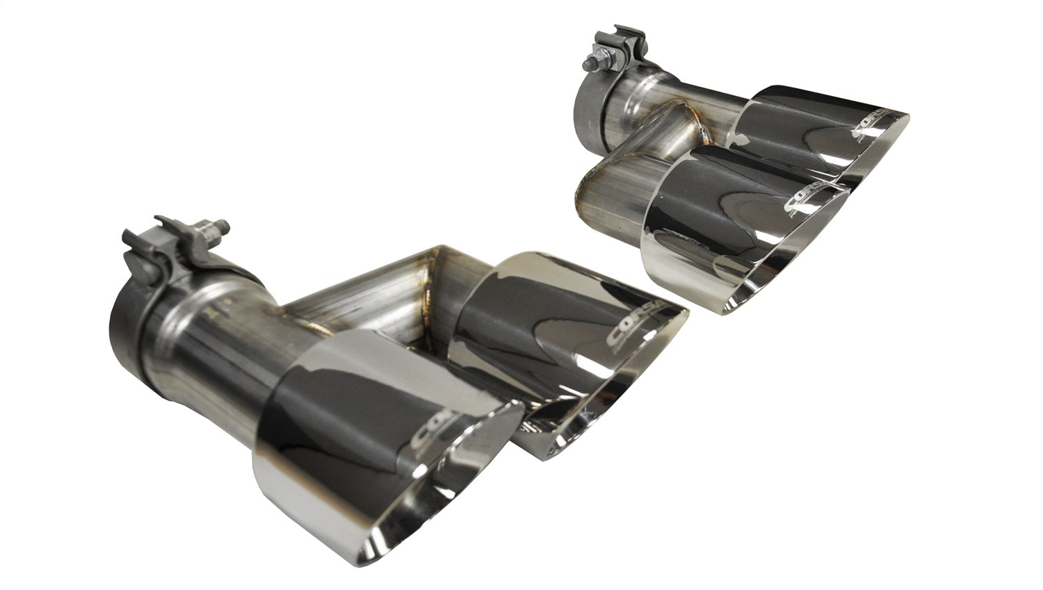 Corsa Performance 14333 Exhaust Tip Kit Fits 15-18 Mustang