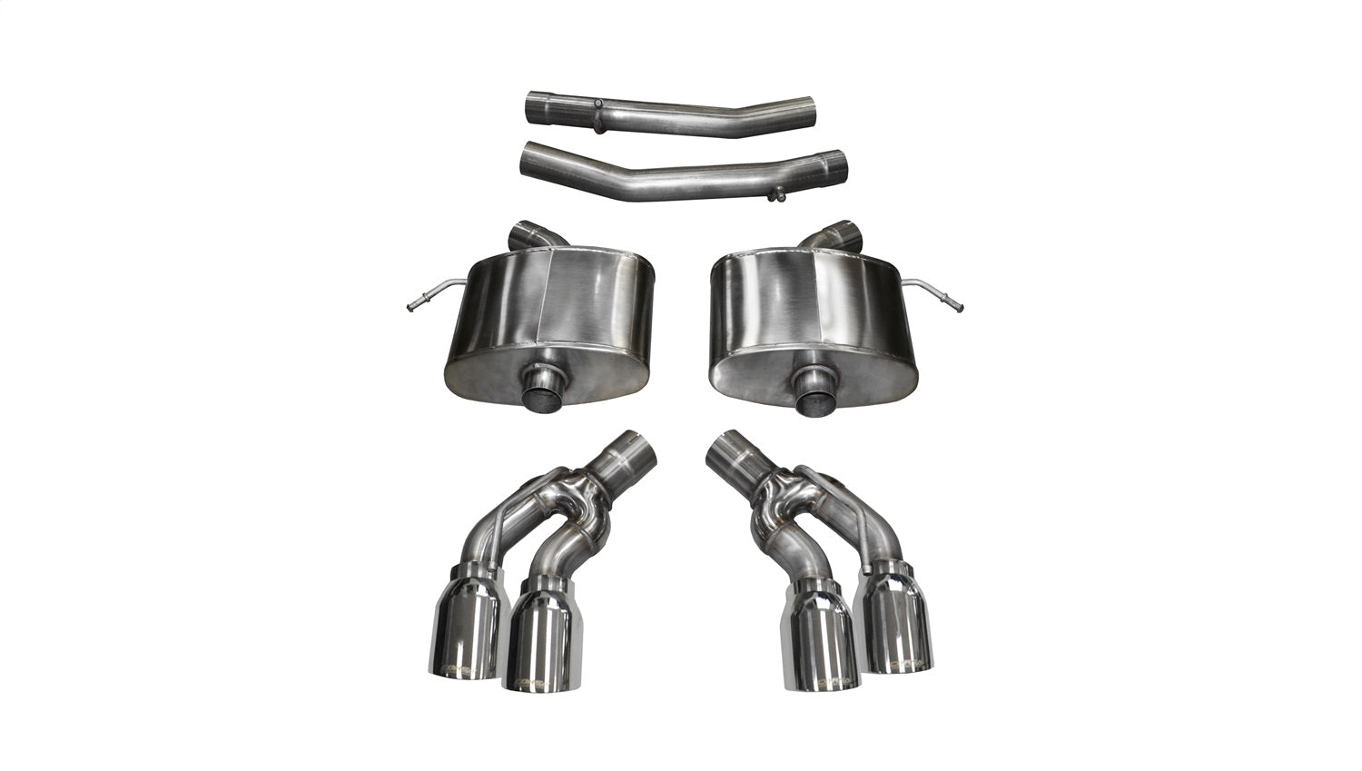 Corsa Performance 14358 Xtreme Axle-Back Exhaust System Fits 16-19 CTS