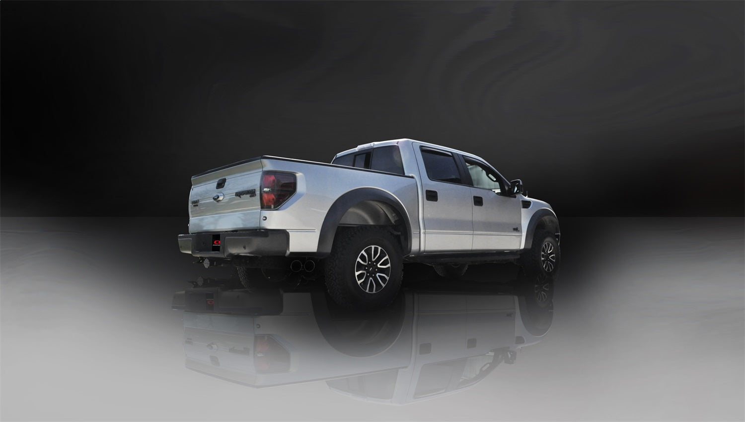 Corsa Performance 14387BLK Sport Cat-Back Exhaust System Fits 11-14 F-150