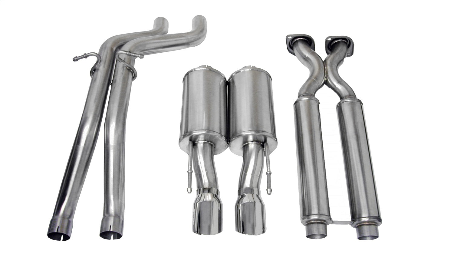 Corsa Performance 14451 Sport Cat-Back Exhaust System Fits Grand Cherokee (WK)