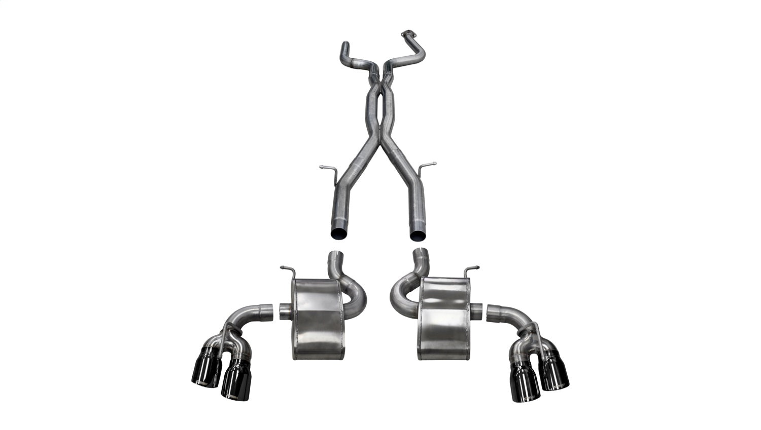 Corsa Performance 14770BLK Xtreme+ Cat-Back Exhaust System Fits 16-24 Camaro