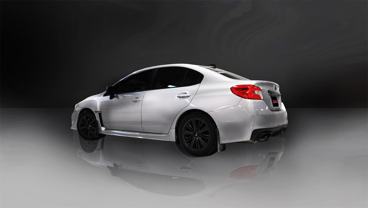 Corsa Performance 14857BLK Sport Cat-Back Exhaust System Fits 15-20 WRX WRX STI