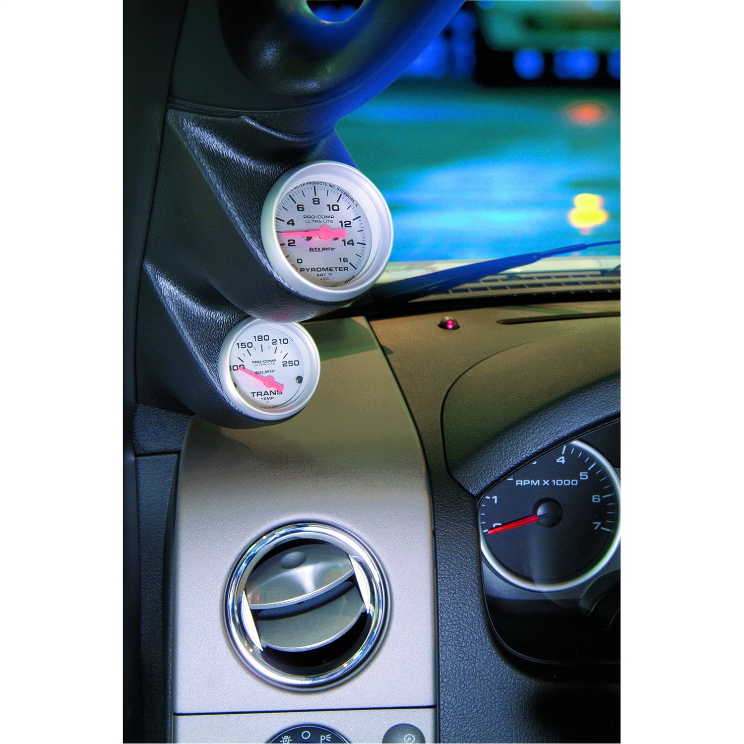 AutoMeter 15312 Mounting Solutions Dual Gauge Pod Fits F-150 F-150 Heritage