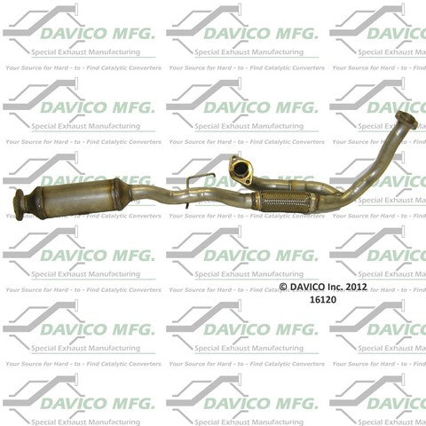 Davico Mfg Catalytic Converter  16120
