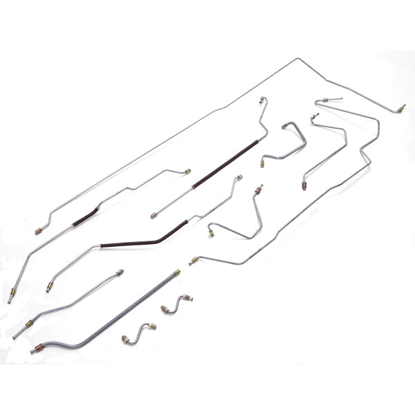 Omix 16737.30 Brake Line Set Fits 67-68 CJ5