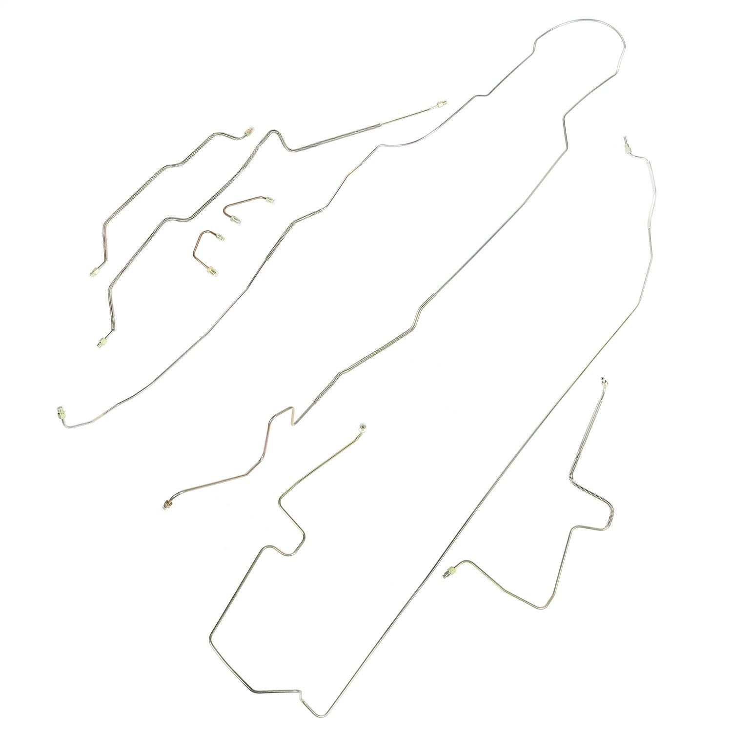 Omix 16737.51 Brake Line And Fitting Kit Fits 97-06 Wrangler (TJ)