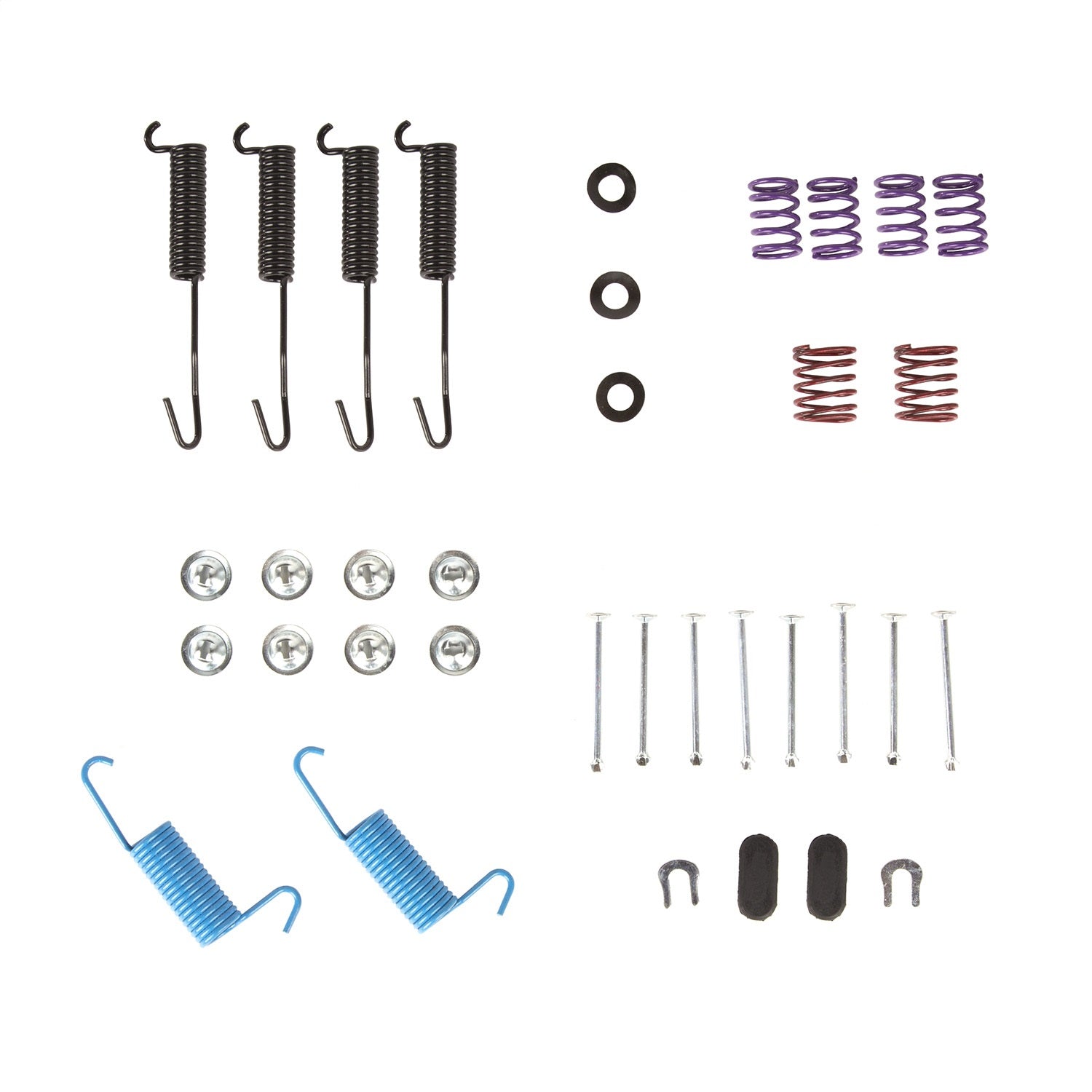 Omix 16738.01 Drum Brake Hold Down Hardware Kit Fits 72-77 CJ5 CJ6 CJ7