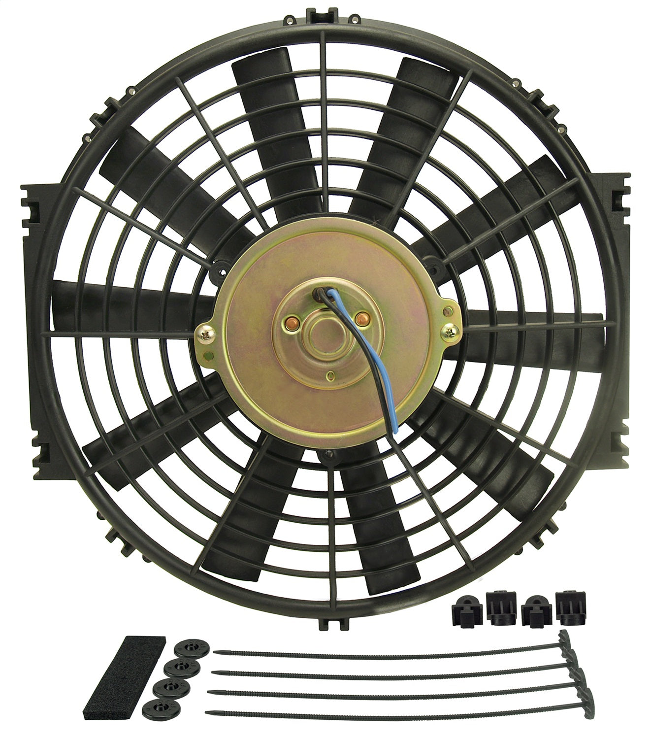 Derale 16912 Dyno-Cool Straight Blade Electric Fan