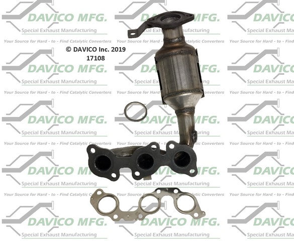 Davico Mfg Catalytic Converter  17108